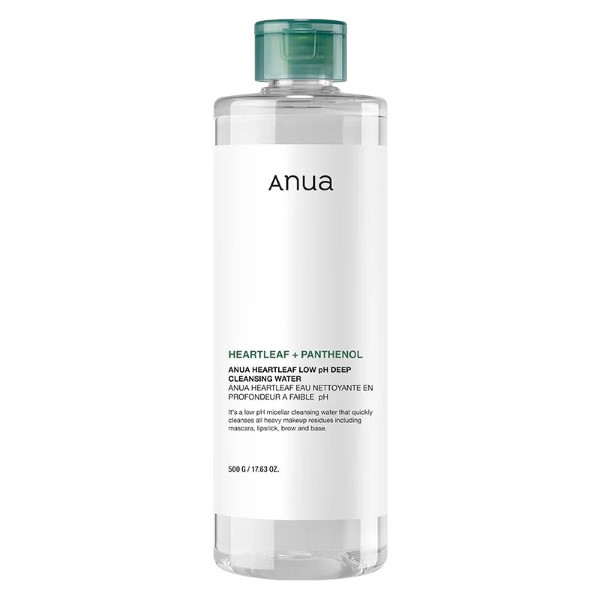 Anua Heartleaf 87 Low Ph Deep Cleansing Water