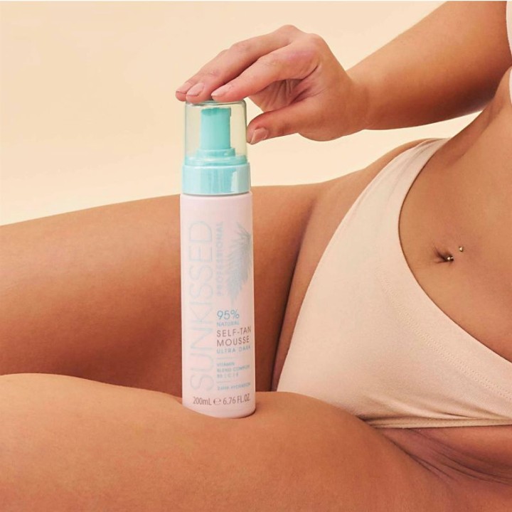 Sunkissed Professional Self Tan Mousse Ultra Dark 95 Natural