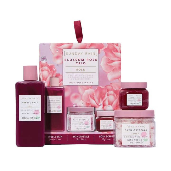 Sunday Rain Blossom Rose Trio