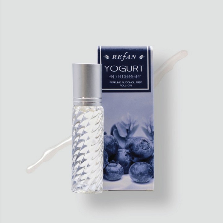 Refan Refan Perfume Alcohol Free Roll-On Yogurt And Elderberry 10Ml