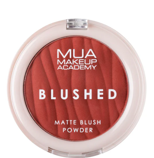 MUA Blushed  Matte Powder Blusher Colour Rouge Noir