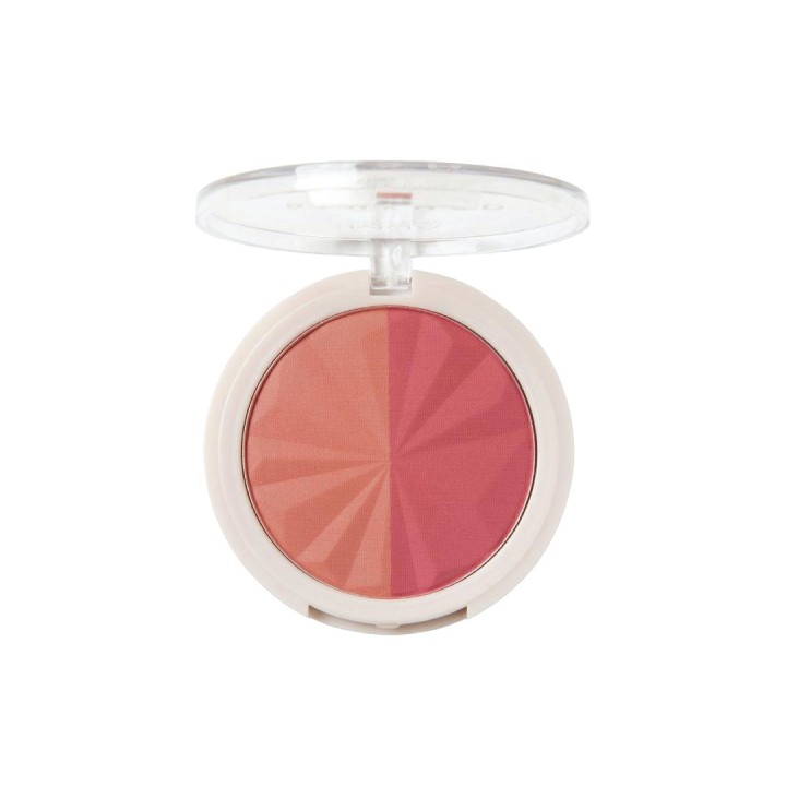 MUA Blushed Duo Powder Blusher Colour Peach Fizz
