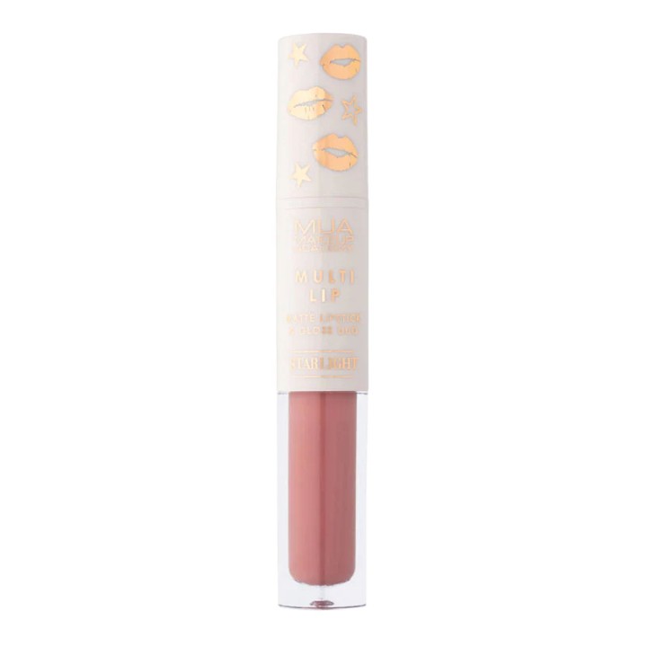 MUA Starlight Lipstick Gloss Duo Colour Milkyway