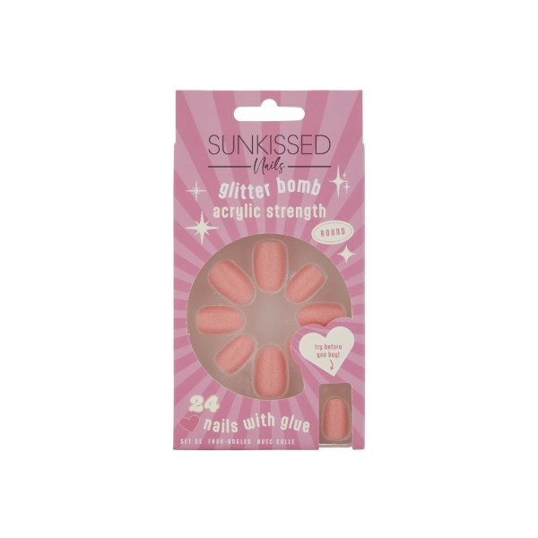 Sunkissed Nail Studio Glitter Bomb Round