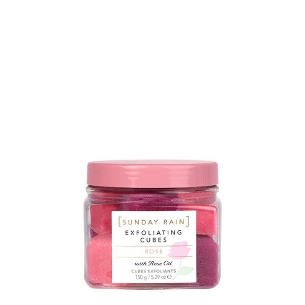 Sunday Rain Exfoliating Cubes Rose