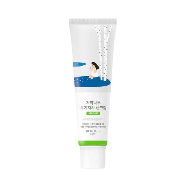 Round Lab Birch Moisturizing Mild-Up Sunscreen Spf 50+ Pa++++