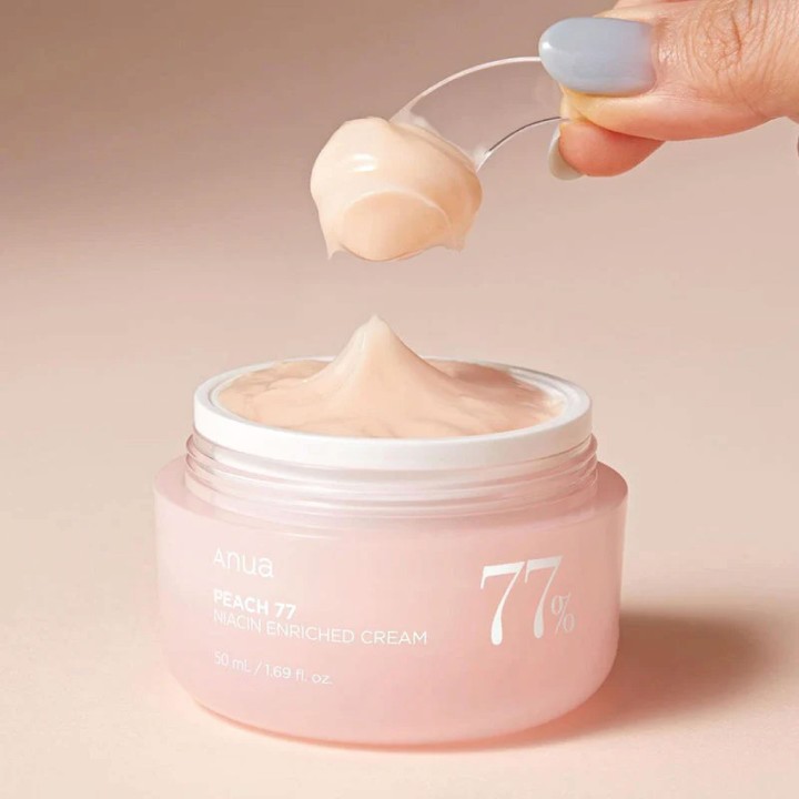 Anua Peach 77%  Niacin Enriched Cream