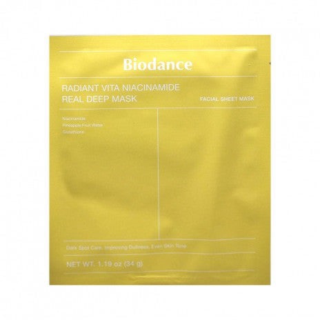 Biodance Radiant Vita Niacinamide Real Deep Mask