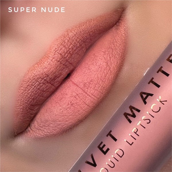 MUA Velvet Matte Liquid Lipstick Colour Heroic