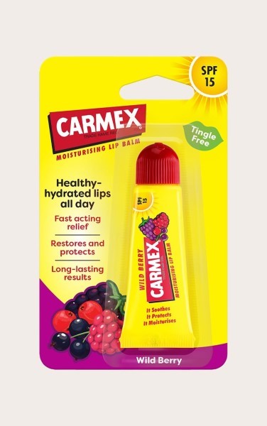 CARMEX Moisturizing Lip Balm Tube Wild Berry
