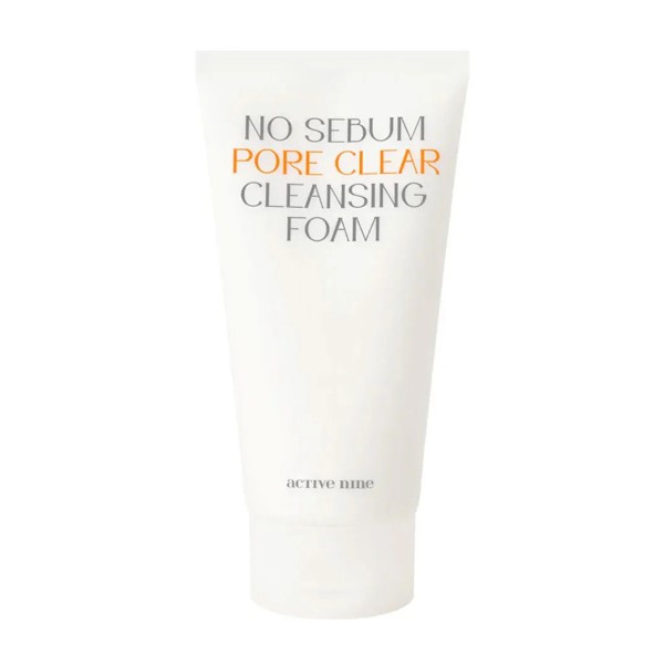 Active Nine No Sebum Pore Clear Cleansing Foam
