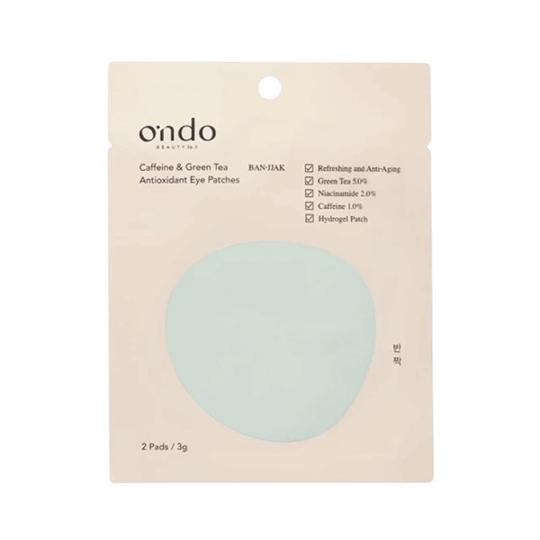 Ondo Caffeine and Green Tea Antioxidant Eye Patch
