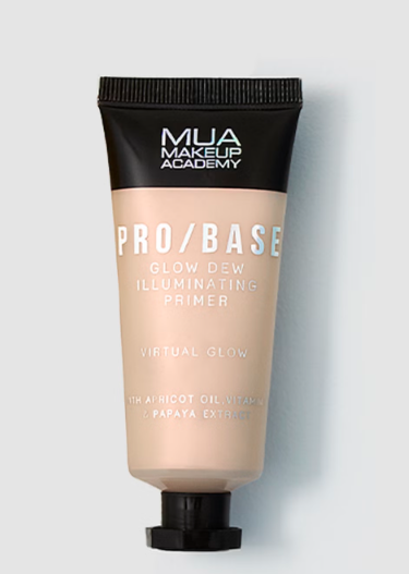 MUA Pro/Base Glow Dew Liquid Illuminating Primer Colour Virtual Glow