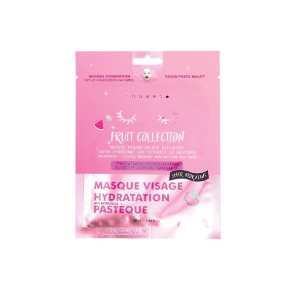 Inuwet Face Mask Moisturizing Watermelon