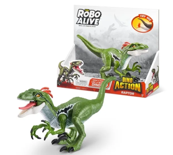 ZURU ROBO ALIVE ACTION RAPTOR 7172