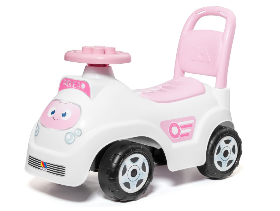 MOLTO RIDE ON WITH 10 BLOCKS PINK 25201