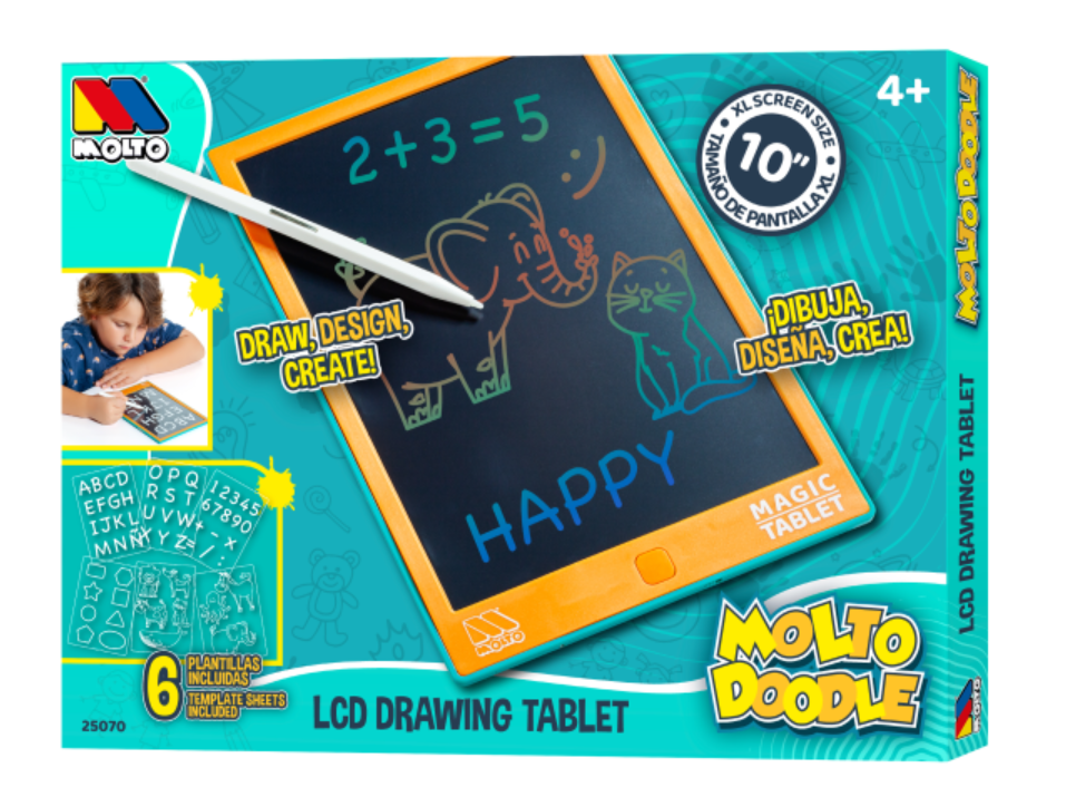MOLTO DOODLE TABLET LCD XL 25070