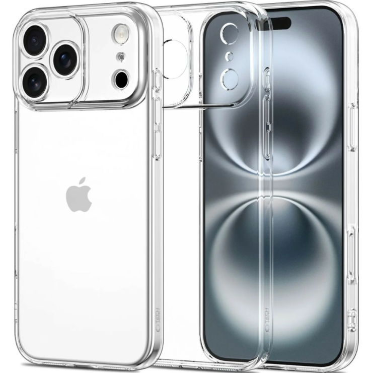 Tech-Protect FlexAir Case for iPhone 17 Pro - Clear
