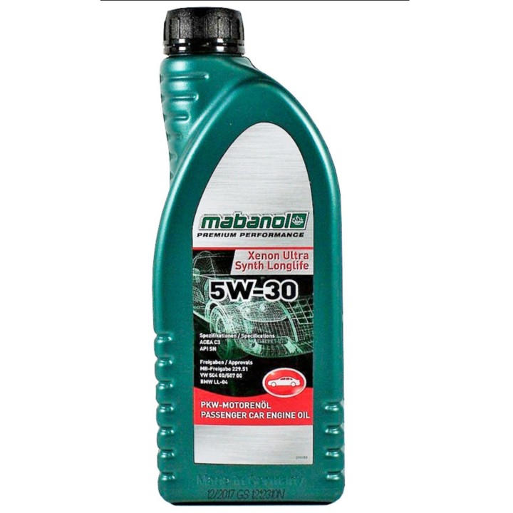 Mabanol Xenon Ultra Synth Longlife 5W-30 890309 5L