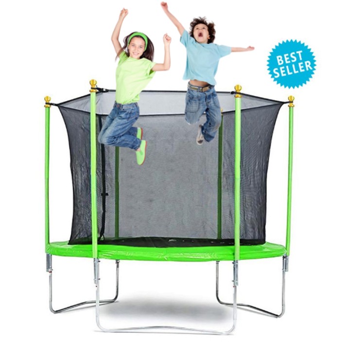 Τραμπολινο Ozzy Για Παιδιά Με Δίχτυ Ασφαλείας 6 Feet - 183 Cm Trampoline (Fitness Outdoor Toy)