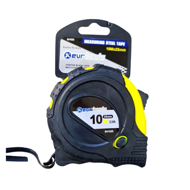 Μέτρο 10Mx25Mm Measuring Steel Tape 10 Meter