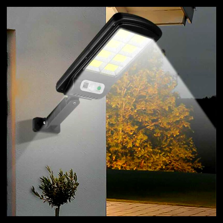 Αδιάβροχος Ηλιακός Προβολέας Εξωτερικού Χώρου 30W Με Αισθητήρα Κίνησης Και Τηλεχειριστήριο Solar