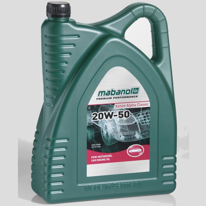 Mabanol Xenon Alpha Classic 20W-50 890095 5L