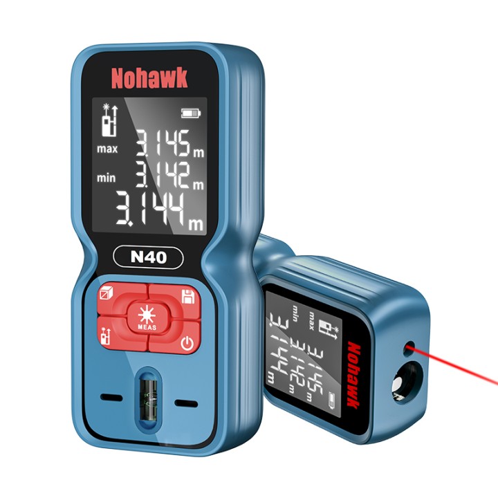 Nohawk Handheld Digital Laser Distance Meter 50Meter