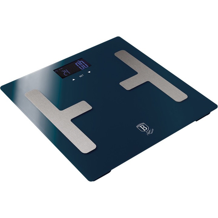 Berlinger Haus Ψηφιακή Ζυγαριά Με Λιπομετρητή Σε Navy Μπλε Χρώμα Bh-9101