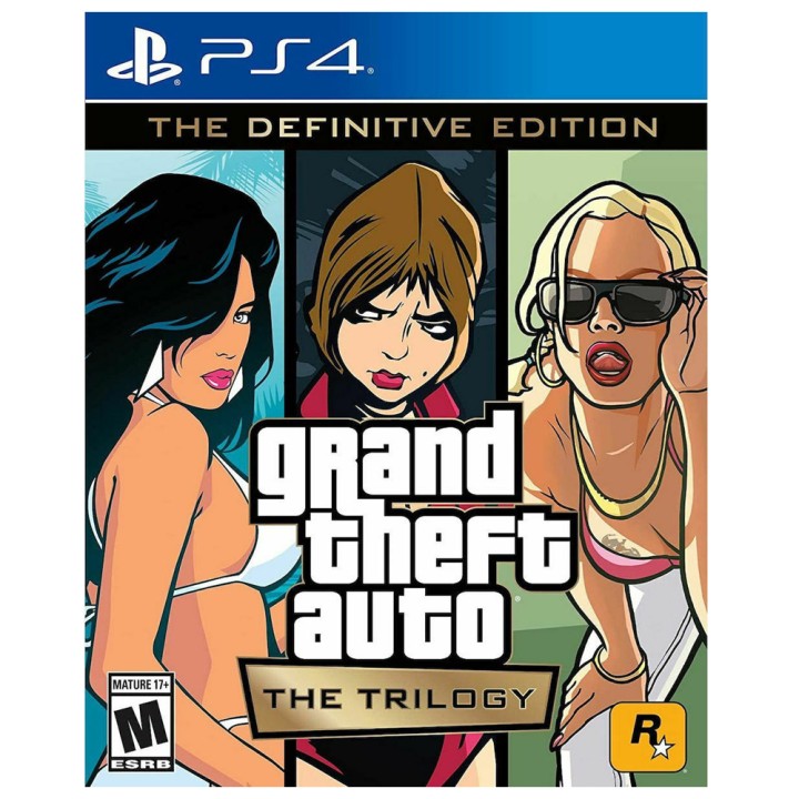 Grand Theft Auto The Trilogy playstation 4 Game (Video Games) - Video Game