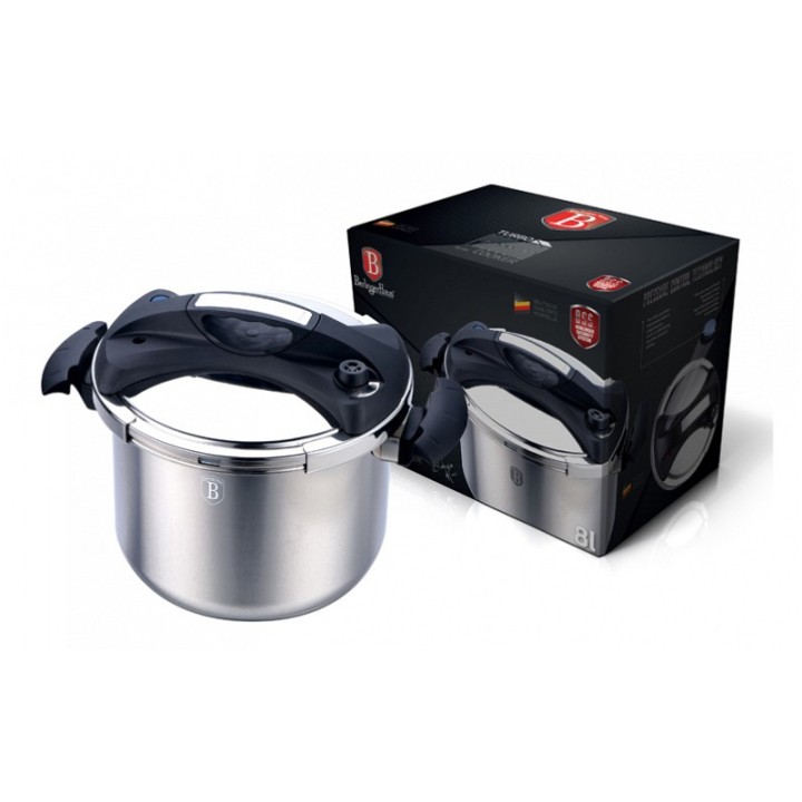 Χύτρα Ταχύτητας Από Ανοξείδωτο Ατσάλι 8 Lt Berlinger Haus Bh-1081