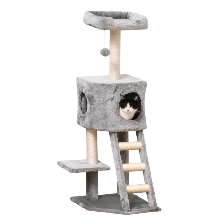 Δέντρο Γάτας - Ονυχοδρόμιο 50 X 40 X 120 Cm Pawhut D30-349 - Cat Tree Cyprus