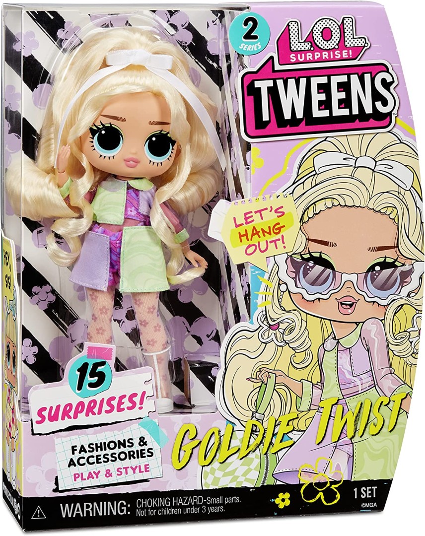 Mga Entertainment Κούκλα L.O.L Surprise Goldie Twist Για 3+ Ετών 15Εκ. (Doll Figurine)