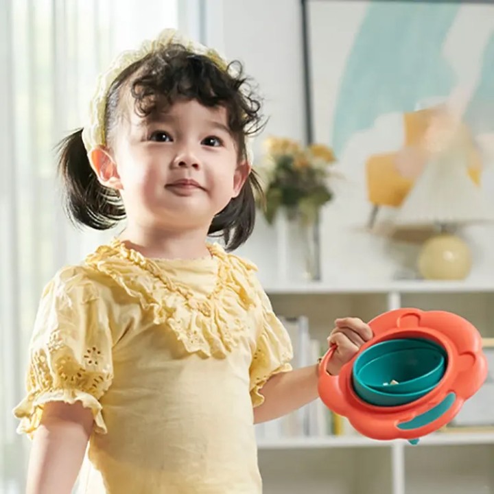 Gyro Bowl - To Έξυπνο Μπολ Για Παιδιά, Που Συγκρατεί Στη Θέση Του Το Γεύμα