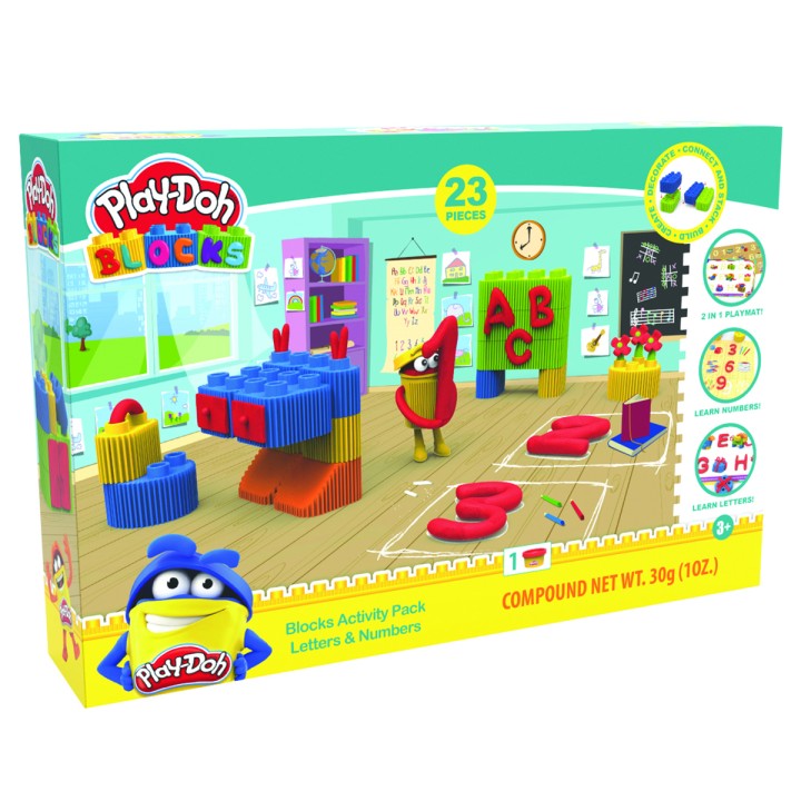 Play-Doh Blocks Letters &Amp; Numbers Activity Pack Bld-3402 (Creative Learning)