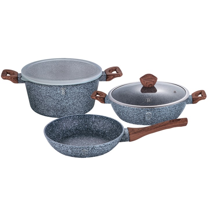 5 Piece Cookware Set Berlinger Haus Bh-7060 Forest Line