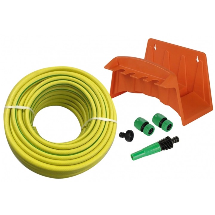 Κιτ 1/2 Λάστιχο 25 Μέτρα Με Εξαρτήματα Και Βάση Οργάνωσης Agrati