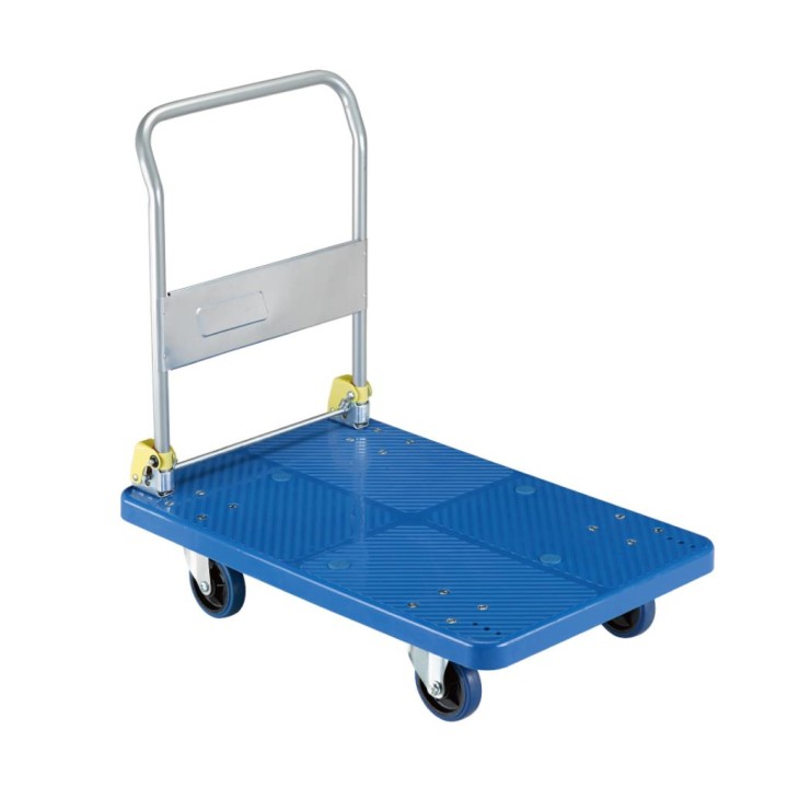 Industrial Blue Platform Trolley 300Kg Capacity Kaokey