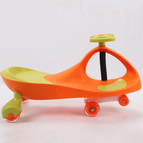 Οικολογικό Αυτοκινητάκι Swing Car Orange Led Lights