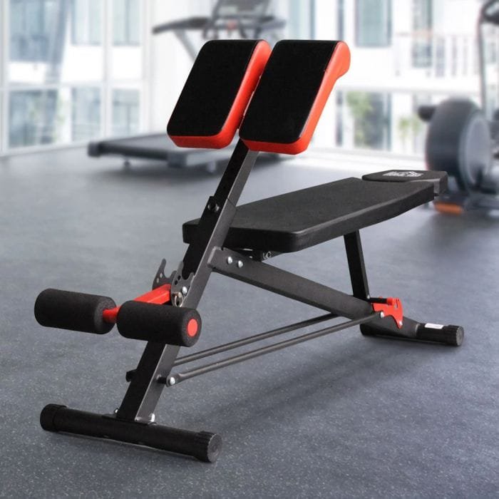 Πολυλειτουργικός Πάγκος Γυμναστικής Sit Up 64 x 146 x 73.5-85 cm HOMCOM A91-075