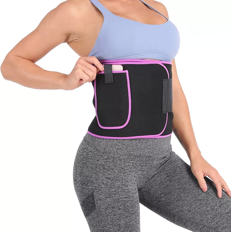 Neoprene Ρυθμιζόμενη Ζώνη Εφίδρωσης Αδυνατίσματος Για Άνδρες Και Γυναίκες - Medium