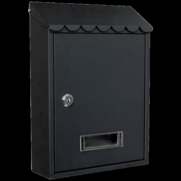 Γραμματοκιβωτιο Μαυρο Letterbox Black - Γραμματοκιβωτια Κυπροσ