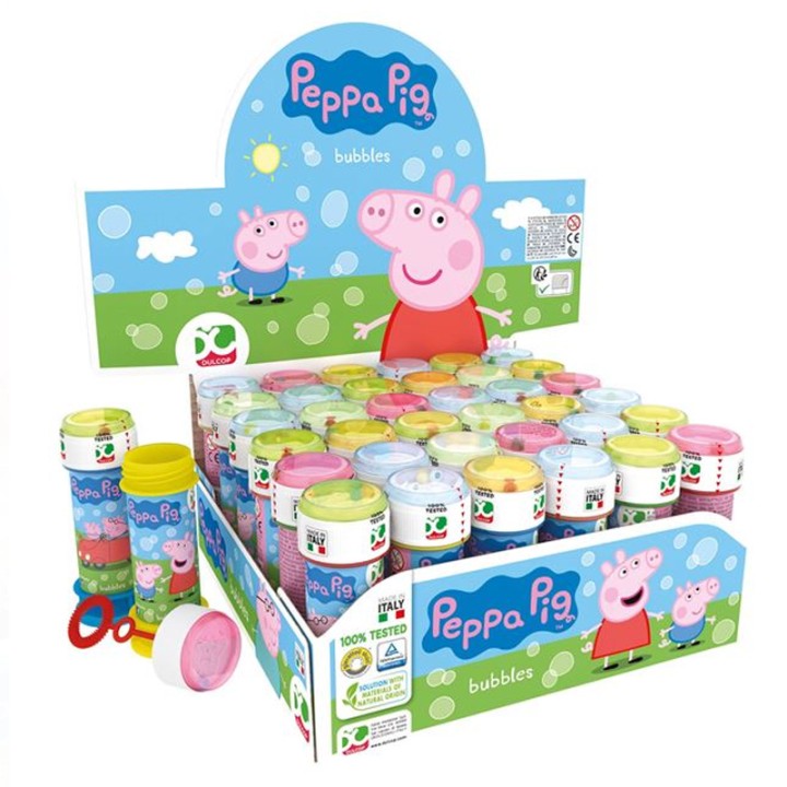 Σαπουνόφουσκα Μπουκάλι Peppa Pig - 60Ml