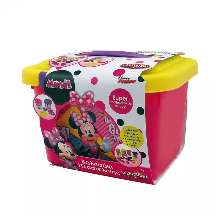 As Company Πλαστελίνα Βαλιτσάκι Με Πλαστελίνη Και Καλουπάκια Minnie 1045-03566 (Creative Learning)