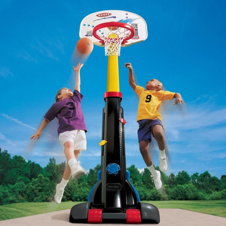 Little Tikes Παιδική Μπασκέτα Εξωτερικού Χώρου Με Βάση Και Μπάλα Easy Store Set