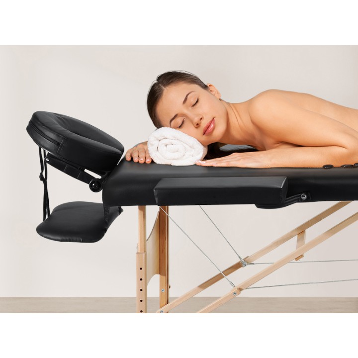Portable Wooden Folded Professional Massage Bed Easy To Carry