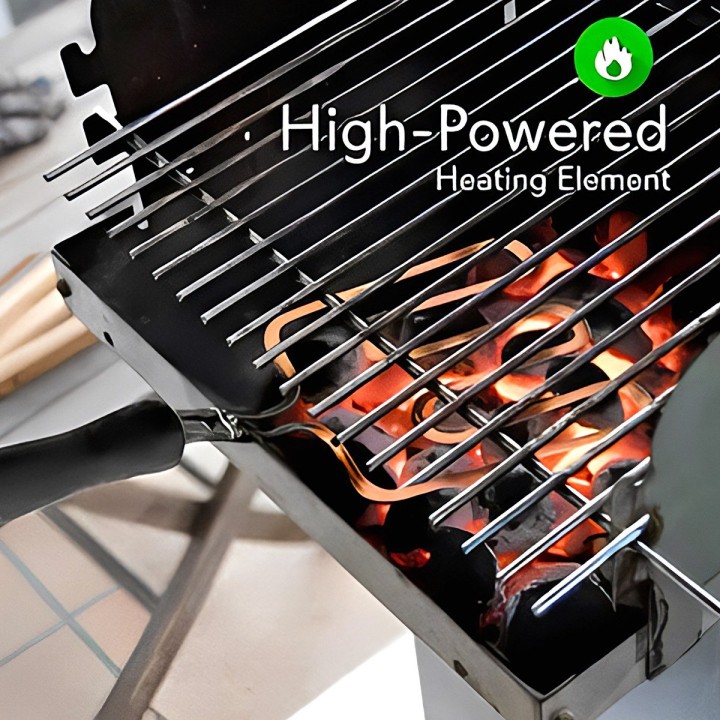 Ηλεκτρικό Προσάναμμα 800W για Κάρβουνα BBQ Lighter
