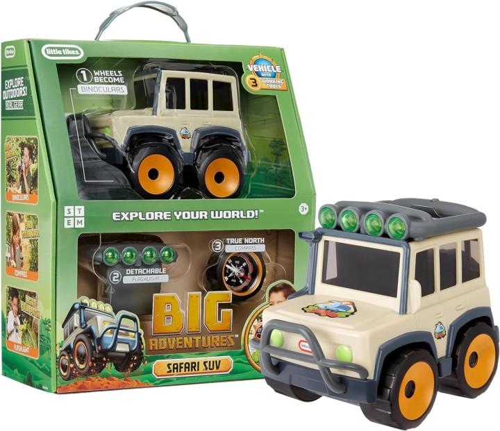 Little Tikes Σετ Με Αυτοκίνητο Big Adventures - Stem Safari Suv