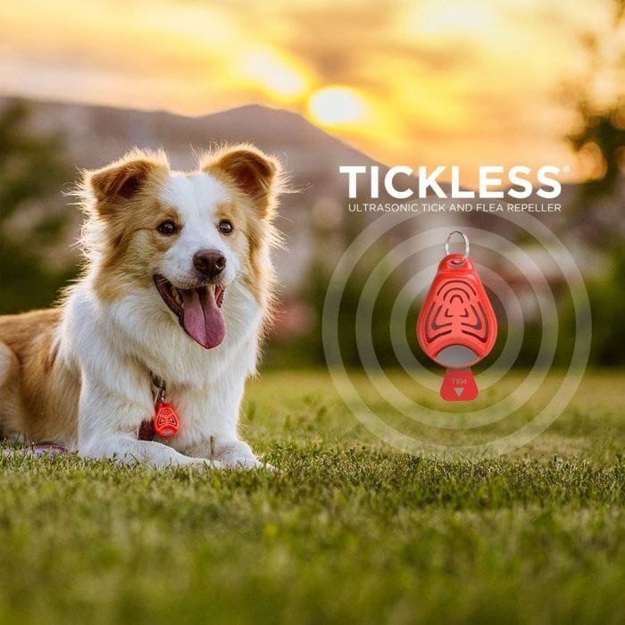 Tickless Συσκευή Προστασίας για Σκύλους και Γάτες από Ψύλλους και Τσιμπούρια - Tickless Tickless Pet Ultrasonic tick repeller
