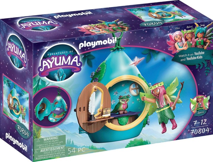 Playmobil Ayuma Νεραϊδόσπιτο - Δροσοσταλίδα 70804 Για 7-12 Ετών